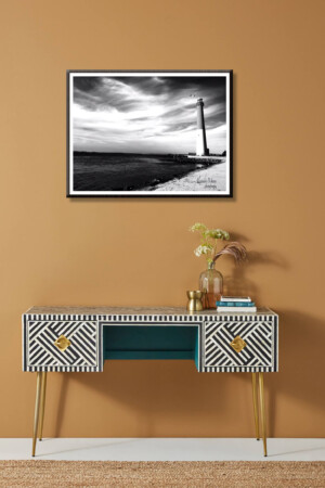 a light in the house